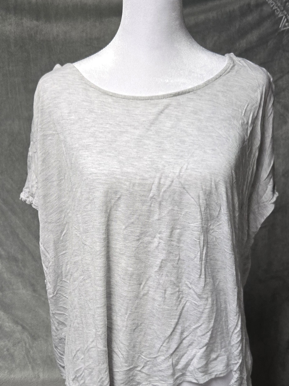Casual Lightweight Women's Light Heather Crewneck Tee